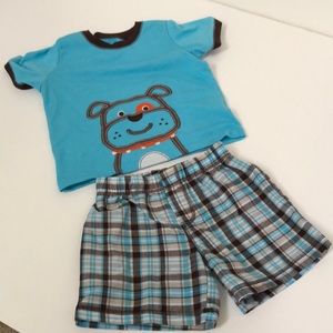Carter’s Boys 2pc Puppy Pajama set Size 3T